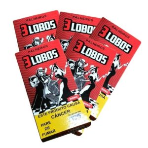 Cigarro de Palha Três Lobos Original - 05 Maços
